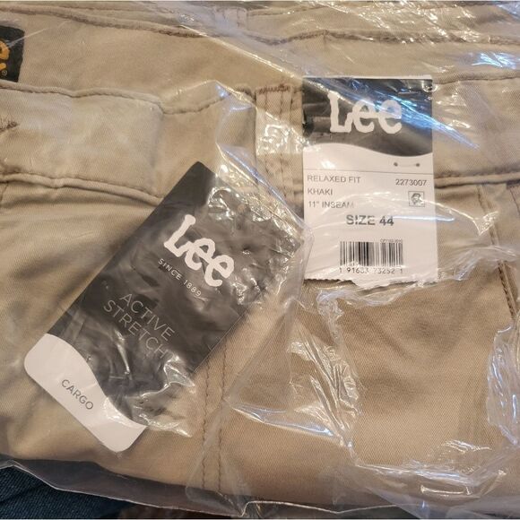 NWT LEE Men's Active Stretch Relaxed Fit Cargo Pant - Picture 8 of 8
